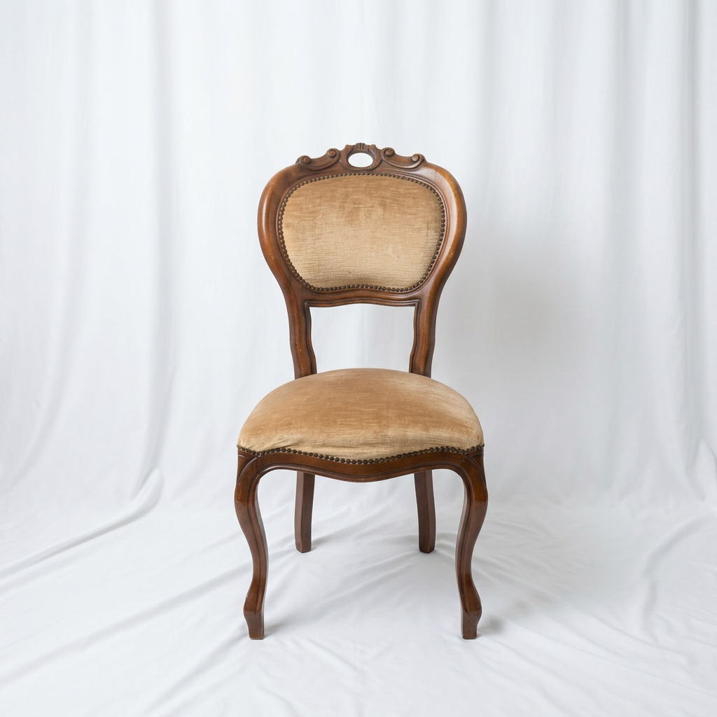 French Balloon Back Dining Chair