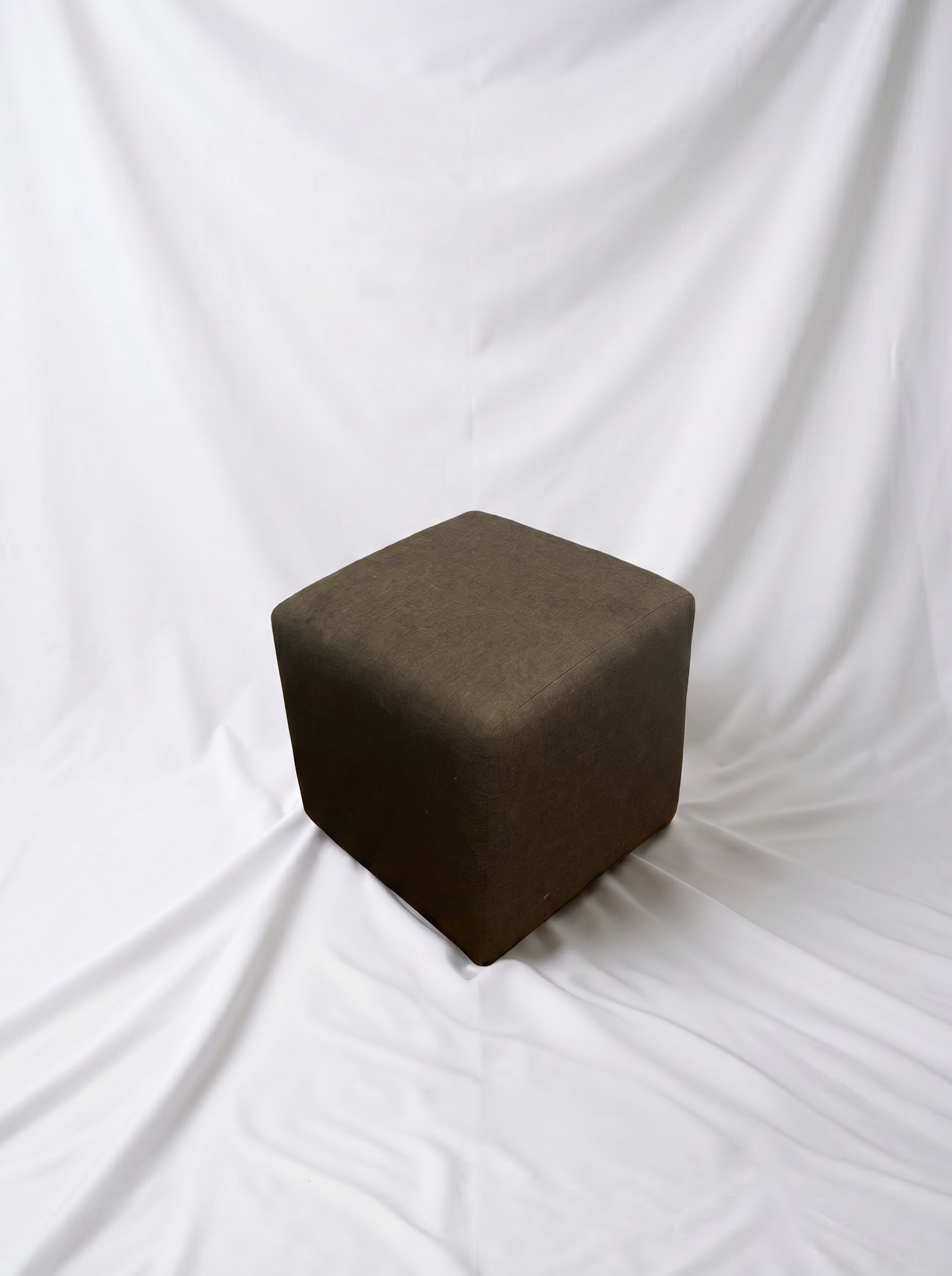 Fabric Cube Ottoman