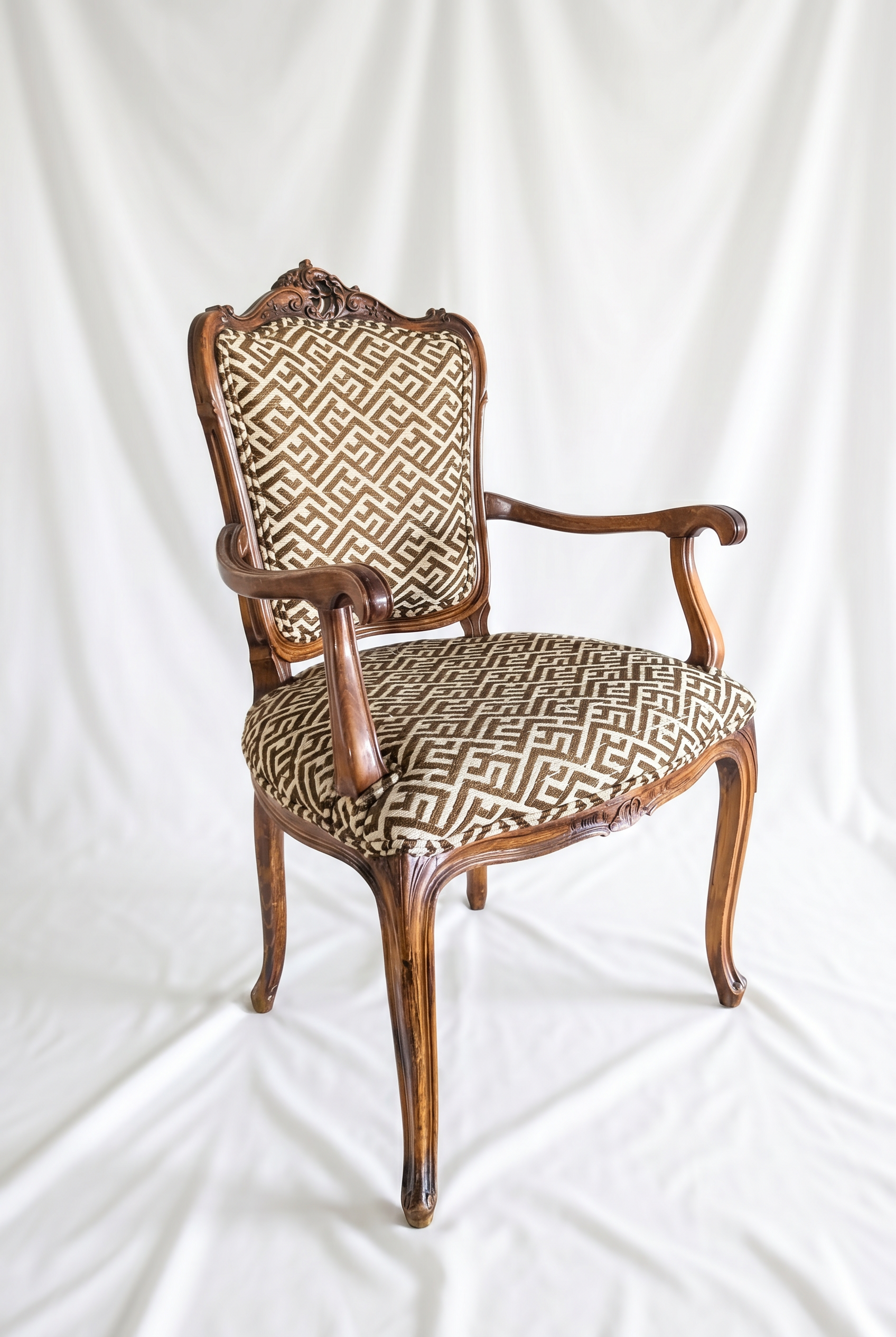 French Louis XV Revival Armchair