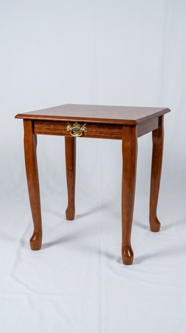 Mahogany Queen Anne Side Table