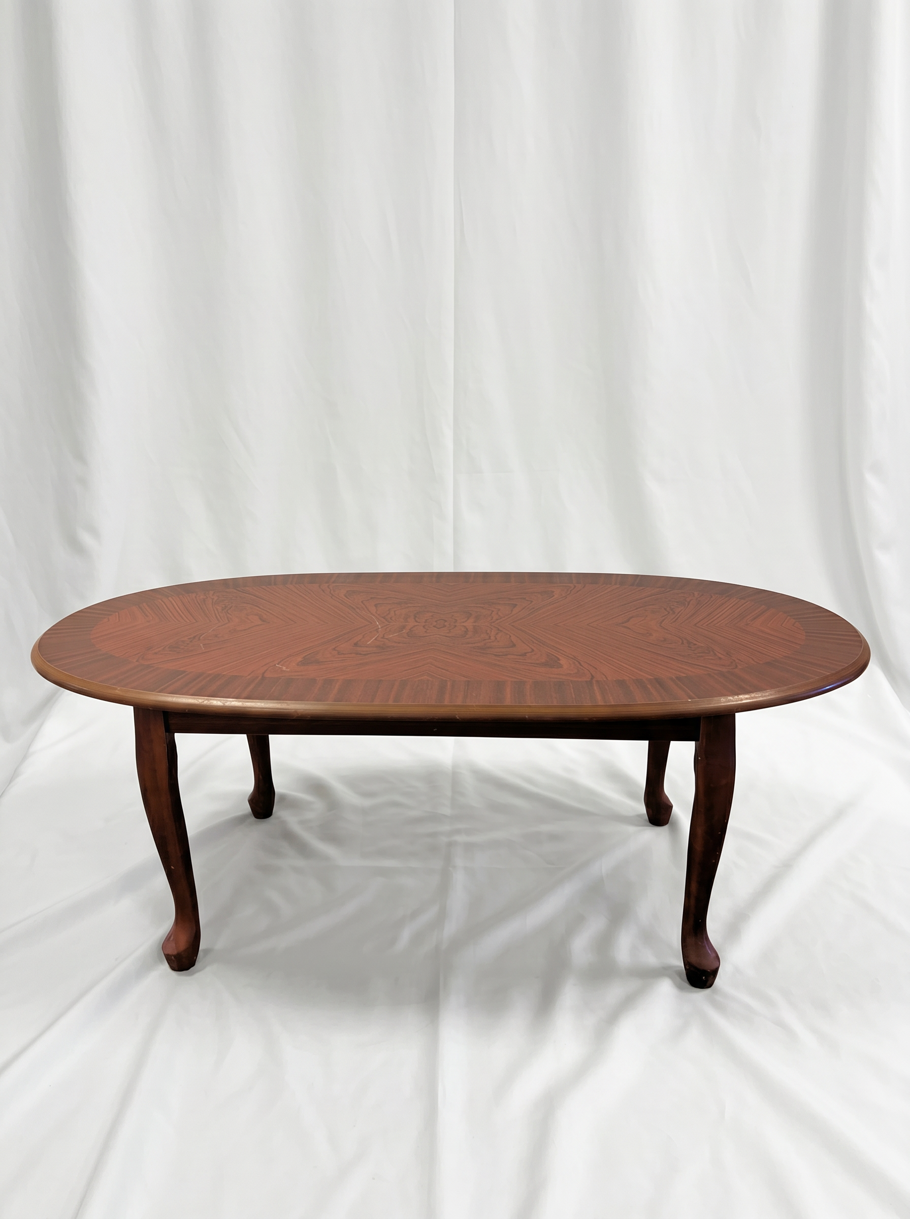 Oval Queen Anne Coffee Table