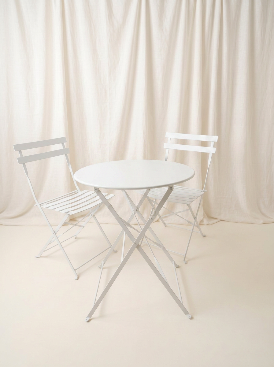 White Bistro Set